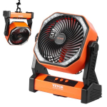 4 kiirusega laetav ventilaator Vevor, 20 000 mAh