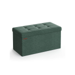 Taburet panipaigaga 38x76x38 cm, vintage roheline