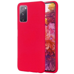 &bdquo;Shell&ldquo; K&otilde;va silikoon (TPU) kaaned - punane (Galaxy S20 FE)