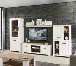 Sektsioon Forte Elara ERXD011L-C586, valge/tamm