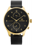 Meeste k&auml;ekell Tommy Hilfiger 1791580 Chase, must/kuldne