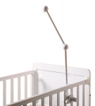 Karussell statiiv beebivoodi jaoks, 69 cm, valge v&auml;rv