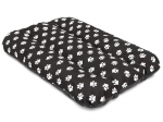 Padi Hobbydog Eco Prestige R3, 115x80x12 cm, must, k&auml;paj&auml;lgedega