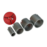Kroonpuur kompl. volframkarbiid d.33-53-67-73mm EGA