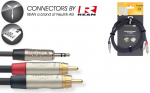 Stagg NYC10/MPS2CMR, Aux 3.5 mm/RCA, 10 m