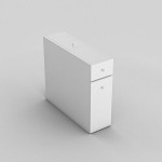 Vannitoakapp Kalune Design Calencia, valge