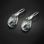 Naiste h&otilde;bedased k&otilde;rvar&otilde;ngad DiamondSky "Baroque" Swarovski kristallidega