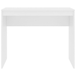 vidaXL kirjutuslaud, valge, 90 x 40 x 72 cm, puitlaastplaat