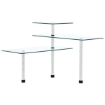 vidaXL 3-korruseline k&ouml;&ouml;gi nurgariiul, karastatud klaas