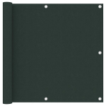 vidaXL r&otilde;dusirm, tumeroheline, 90 x 500 cm, oxford-kangas, Žalia