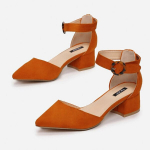 Kinnised madalad pruunid kingad