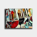 Reproduktsioon l&otilde;uendil Abstraktsioon