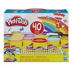 Plastiliin Play-Doh, 40 tk, erinevates v&auml;rvides, 3,4 kg