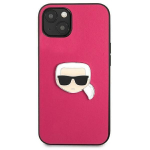 Karl Lagerfeld KLHCP13SPKMP, telefonile iPhone 13 mini, roosa