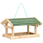 vidaXL linnumaja nulupuit, 35 x 29,5 x 21 cm
