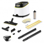 K&auml;rcher aurupuhasti 1.513-435.0 SC3 Deluxe Textile Edition EU, valge