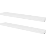 seinariiul | Ujuvad riiulid | Rippuv riiulid, 4 tk, valge, 100 cm CFE743630