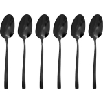 Sambonet s&ouml;&ouml;giriistade komplekt Rock PVD 6 Espresso Spoons Moka Nero Lucido