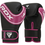 Poksikindad RDX 4B, must/roosa