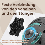 2-&uuml;hes hantlid, hantlikomplekt &uuml;hendusterastoruga, 2 x 10 kg, tindimust