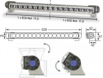 Hella LED470 Single Twin kaugtuli ref.35