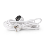 Entac pikendusjuhe maandusega 5m 3680W IP20 valge