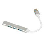 iBox USB-jaotur, valge