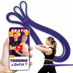 Drfit takistuskumm Power Band treeninguteks, fitness, pilates, takistus 22&ndash;34 kg, vastupidav