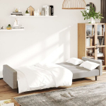 2-kohaline diivanvoodi, helehall, samet CFE77344