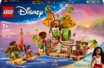 LEGO | Disney Moana 2 43258 The Kakamora Ship - Building Set for Girls Ages 7 and Up