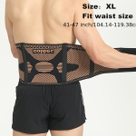 Reguleeritav Vask V&ouml;&ouml; Tugiv&ouml;&ouml; - Hingav, Kompressioon Nimmetoetus Meestele ja Naistele, Ideaalne Spordiks ja Fitnessiks , XL Fit juosmens dydis 104,14-119,38 cm