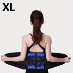 Suure suurusega seljatugi naistele ja meestele - S kuni 6XL lisatoe rihmade ja kompressiooniga. , XL