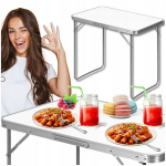 Kokkupandav turismilaud, 70 cm, piknikuks, aeda