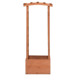 v&otilde;rega taimekast，&otilde;iepott，lillepott kaarega 49 x 39 x 117 cm, nulupuit CFE95714