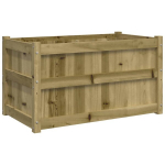aia taimekast，&otilde;iepott，lillepott, 90 x 50 x 50 cm, immutatud m&auml;nnipuit CFE87643