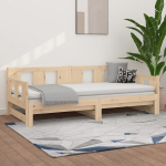 &uuml;heinimese voodi，t&auml;iskasvanu voodi，v&auml;ljat&otilde;mmatav p&auml;evavoodi, m&auml;nnipuit, 2 x (90x190) cm CFE153724