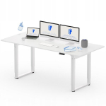 Flexispot Lite 180*80cm kahe mootoriga 4 jalaga elektriliselt reguleeritav seisulaud valge