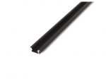 Alumiiniumprofiil B LED-ribadele - must - 2m