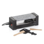 Raclette/kivi Tom&uuml;l graniit must 2 inimesele 33,0x11,0x11,5cm