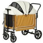Kokkupandav koerak&auml;ru lemmikloomadele kuni 30 kg, 110 x 65 x 102 cm, pruun, Ruda