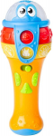 Winfun - beebimikrofon, laste mikrofon, sensoorne m&auml;nguasi lastele, muusikaline m&auml;nguasi beebidele, tulede ja helidega, m&auml;nguasjad lastele 1 aasta, 12 kuud (46695)
