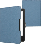 Kwmobile klapp&uuml;mbris, &uuml;hildub tolino vision 1/2/3/4 hd-ga - kaitsev e-lugeri &uuml;mbris - e-lugeri &uuml;mbris - sinine