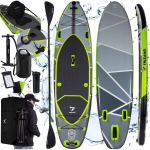 Trizand 25260 t&auml;ispuhutav sup-laud istme ja aeruga + tarvikud, 335 cm