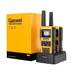 Gaswei G1 Pro IP67 raadiojaama raadiosaatjad, 2 tk