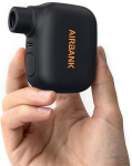 Airbank mini jalgrattapump pocket se, 100 psi elektriline jalgratta &otilde;hupump maanteeratastele, kaasaskantav jalgrattapump, jalgrattarehvide t&auml;iteaine schraderi ja presta ventiilidele koos laetava akuga