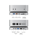 RayCue 10Gbps USB-C Hub & Dock Mac Mini