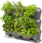 Gardena Natureup! vertikaalse taimeseina p&otilde;hikomplekt r&otilde;dude, terrasside ja sisehoovide vertikaalseks haljastuseks 9 taimele, laiendatav pistiks&uuml;steem klambritega, ilmastikukindel 13150-20