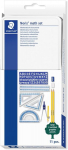 Staedtleri geomeetriakomplekt 557 11, 11 tk, metallkarbis