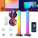 Led valgustusriba lightbar, 2 tk, smart rgb m&auml;nguri lamp