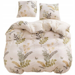 Satiinpuuvillane kahepoolne voodipesu 200x220 Gierekhoff 3 osaline, oksad